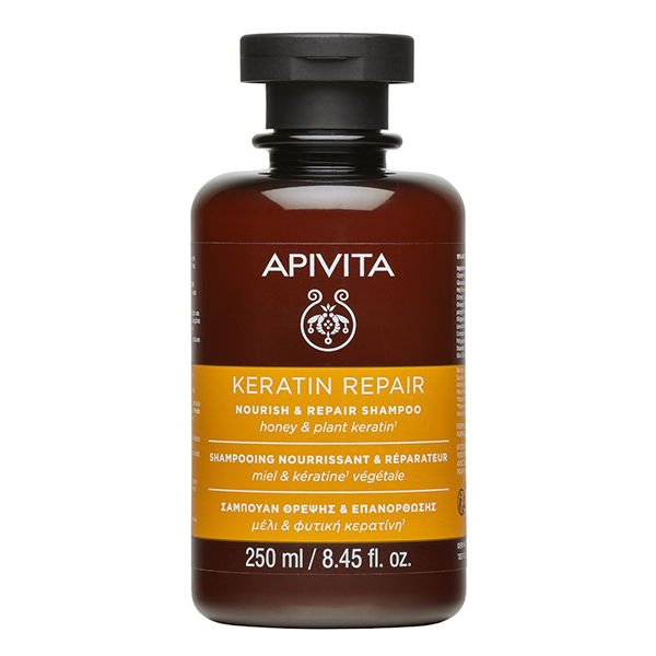 Farbene.shop | Apivita Keratin Repair Shampoo Nutriente Riparatore