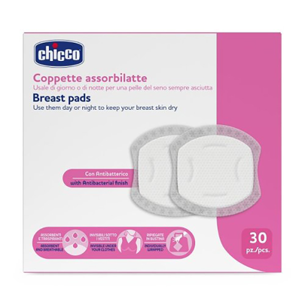 Farbene.shop | Chicco Coppette Assorbilatte 30 Pezzi