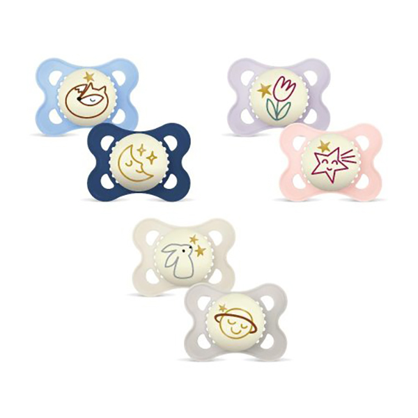 Farbene.shop | MaM Succhietto Night 2-6 Silicone 2 Pezzi
