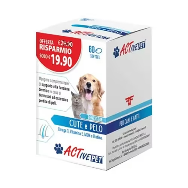 Farbene.shop | Active Pet Cute e Pelo 60 Softgel