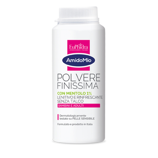 Farbene.shop | Euphidra Amido Mio Polvere Finissima Mentolo Rinfrescante Confezione 100 Gr