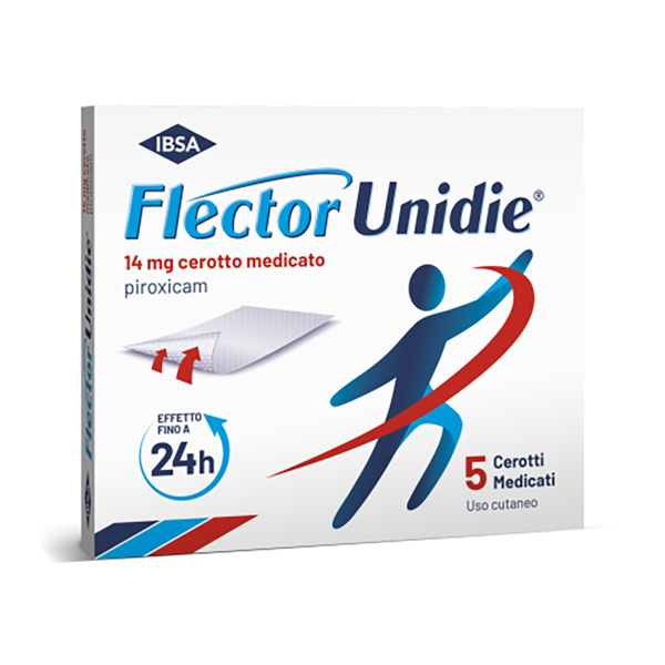 Farbene.shop | Flectror Unidie 5 Cerotti Medicati 14MG