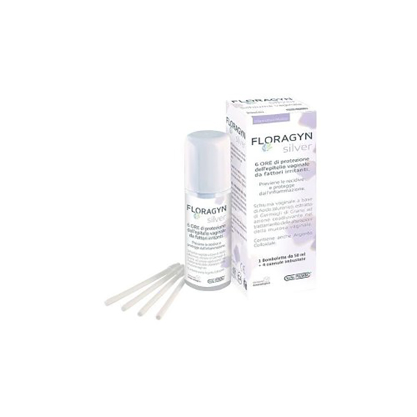 Farbene.shop | Floragyn Silver Schiuma Vaginale con Argento Colloidale 50 ml