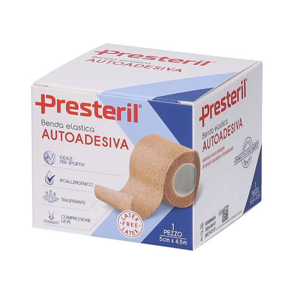 Farbene.shop | Presteril Benda Elastica Autoadesiva 5cm x 4,5m Color Pelle