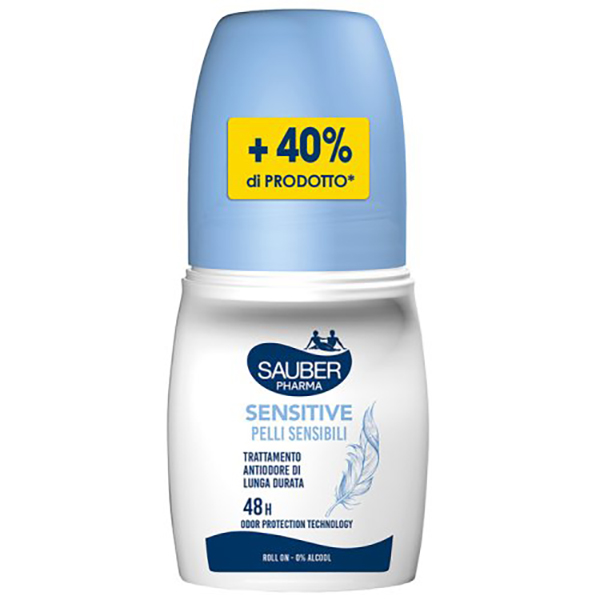 Farbene.shop | Sauber Deo 48H Sensitive Pelli Sensibili Roll On 70 ml
