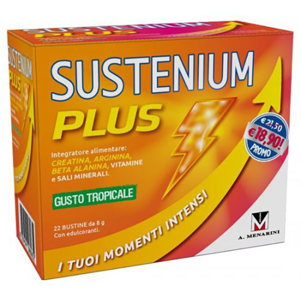 Farbene.shop | Sustenium Plus Gusto Tropicale Confezione 22 Bustine
