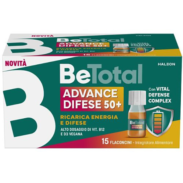 Farbene.shop | Be-Total Advance Difese 50+ 15 Flaconcini
