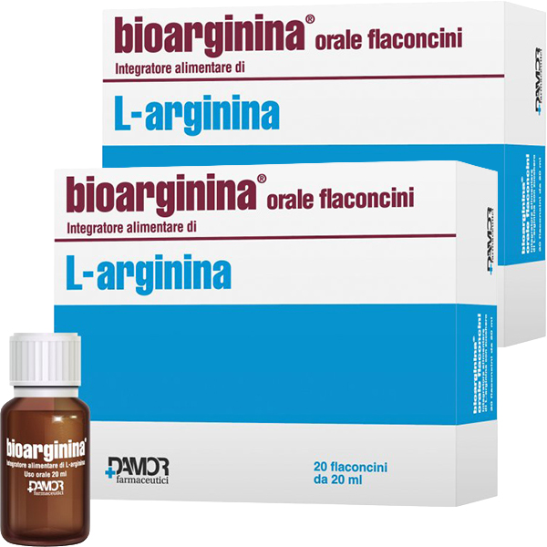 Farbene.shop | Bioarginina Orale 20 Flaconcini 20ml 2 Confezioni