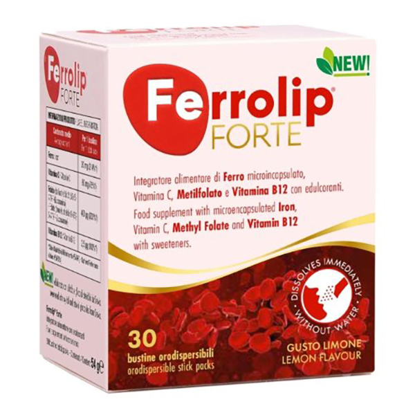 Farbene.shop | Ferrolip Forte 30 Bustine