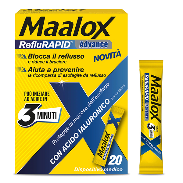 Farbene.shop | Maalox Reflurapid Advance 20 Bustine