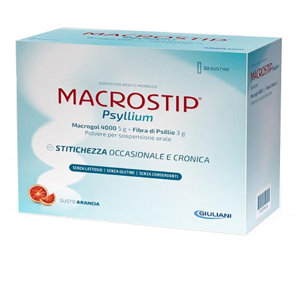 Farbene.shop | Macrostip Psyllium 14 Bustine Gusto Arancia