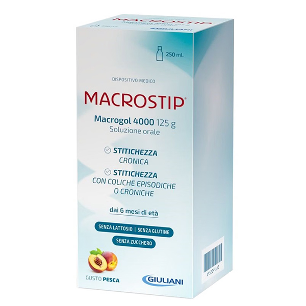 Farbene.shop | Macrostip Soluzione Orale 250ml Gusto Pesca