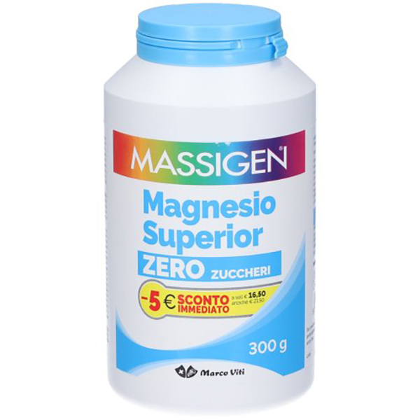 Farbene.shop | Massigen Magnesio Superior Zero Zuccheri 300 g