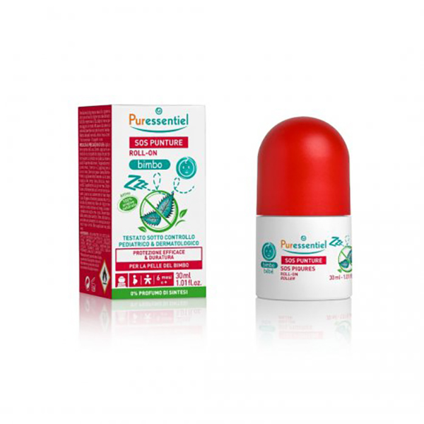 Farbene.shop | Puressentiel SOS Punture Roll On Bimbo Pelle Sensibile 30ml